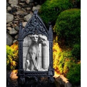 Cerberus Magnet Three Headed Dog Stone Hellhound Architecture Art Home Decor